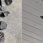 Pesquisador analisa meteorito que caiu em casa de Portelândia e afirma que conseguir amostra é raro ‘Foi uma mega-sena’