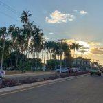 clima tempo previsão jataí goiás avenida rio claro por do sol ceu azul