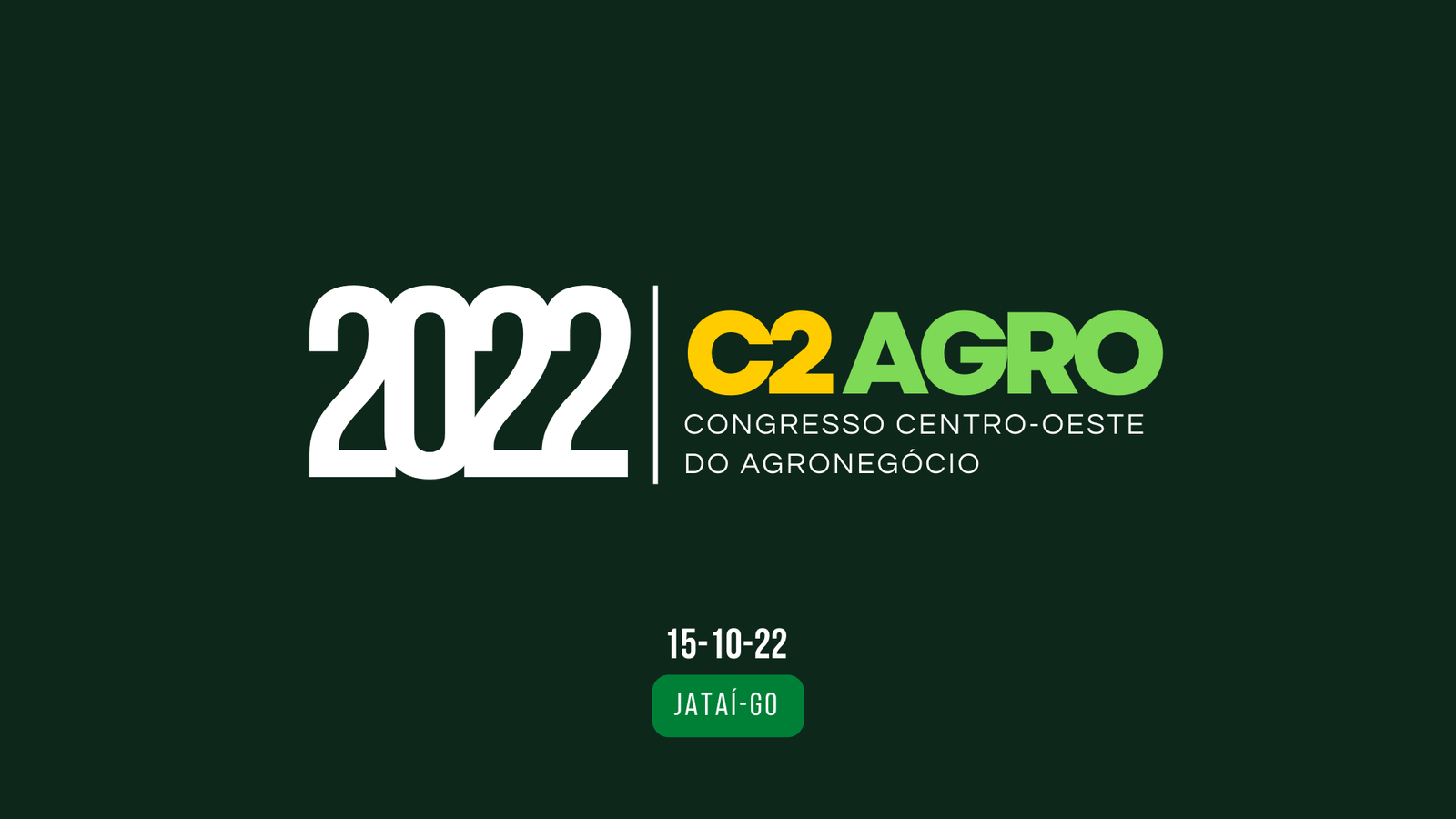 Congresso Centro-Oeste do Agronegócio em Jataí