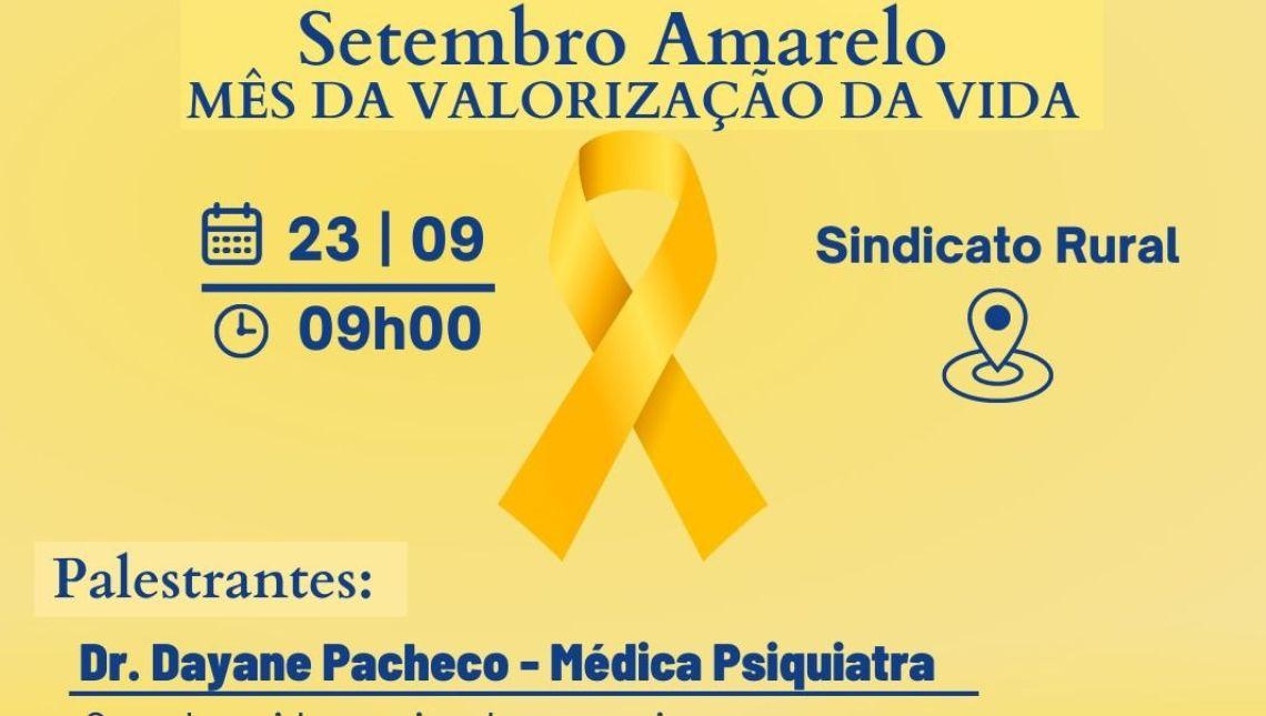 Palestra - Setembro Amarelo