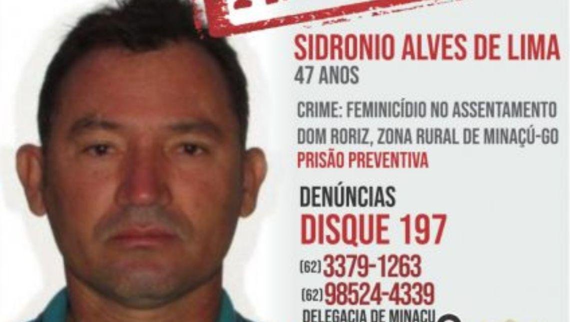 Polícia divulga foto do suspeito de matar agricultora