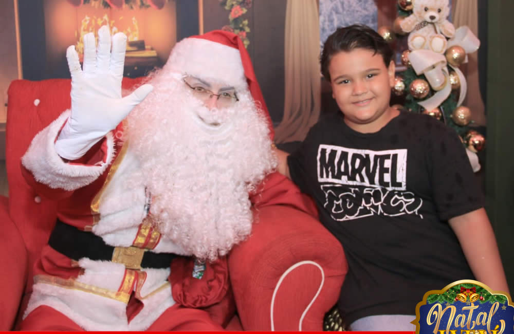 Chegada do Papai Noel marca o Início do Natal Jataí 2023