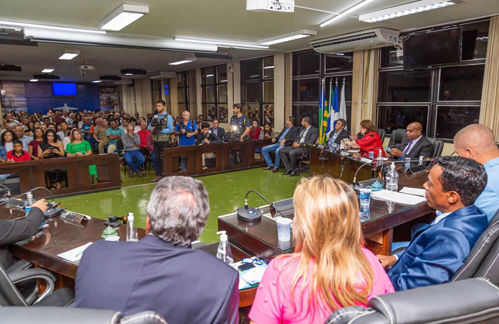 COBERTURA FOTOGRÁFICA: Início dos trabalhos da Câmara Municipal de Jataí