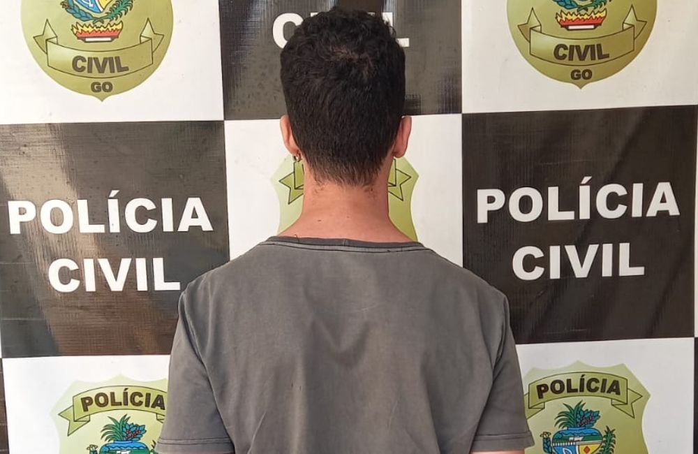 Polícia Civil de Mineiros prende em flagrante indivíduo pelo crime de estupro de vulnerável, praticado contra criança de 12 anos