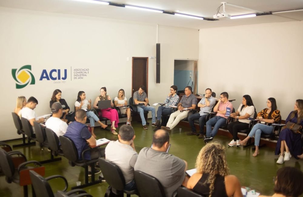 A diretoria da ACIJ se reuniu no sábado (4), para uma reunião super importante: o nosso planejamento e gestão para o ano de 2023