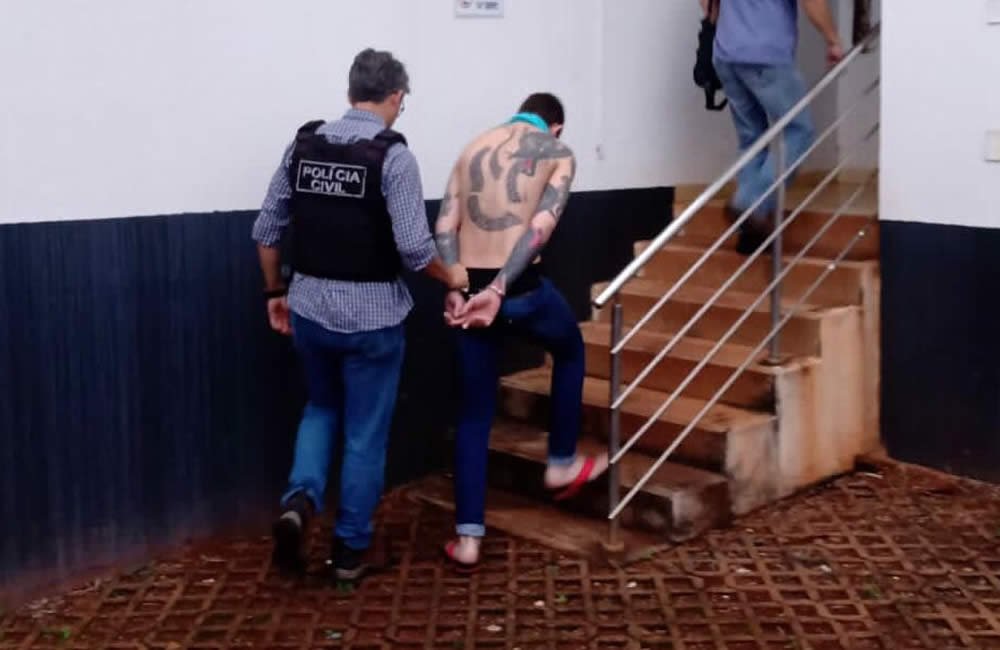 DEAM de Jataí realiza prisão em flagrante de agressor de mulher e apreende drogas em operação PROTETOR