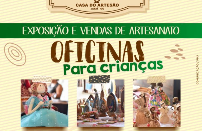 Feira de Artesanato será realizada neste sábado no Galpão de Cultura