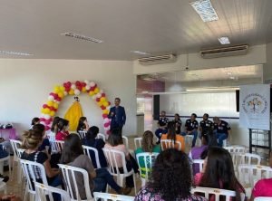 DEAM de Jataí promove debate sobre violência contra à mulher com funcionárias da empresa Raízen (3)