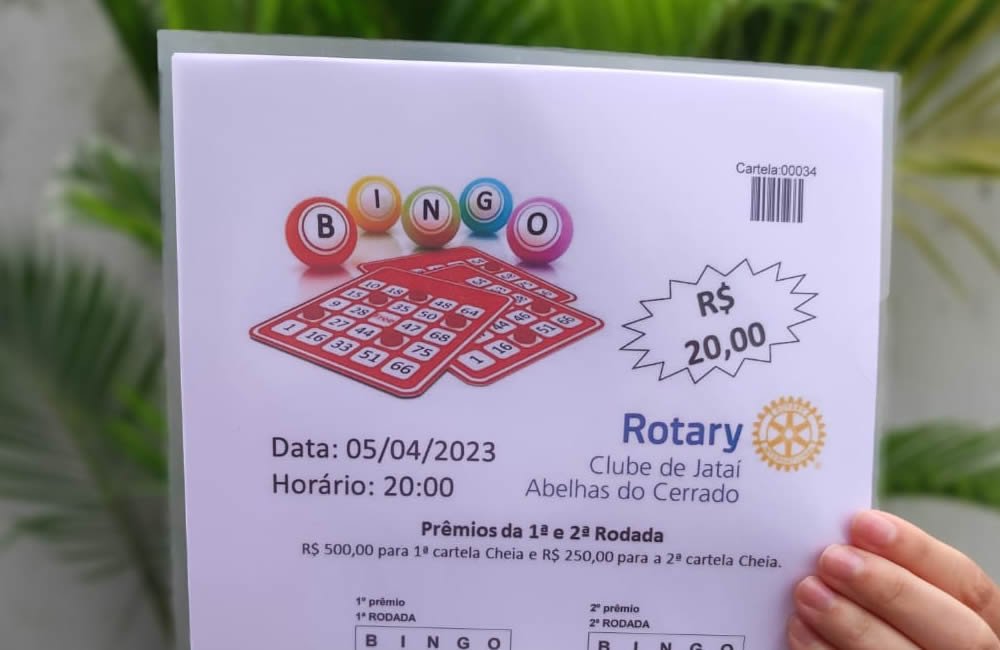 Participe do Super Bingo Rotary e ajude a comprar fraldas geriátricas – Rotary Clube de Jataí Abelhas do Cerrado