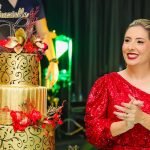 Grazielle Dias comemora aniversário com estilo e elegância