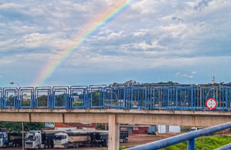Clima tempo previsão Jataí Goiás arco iris