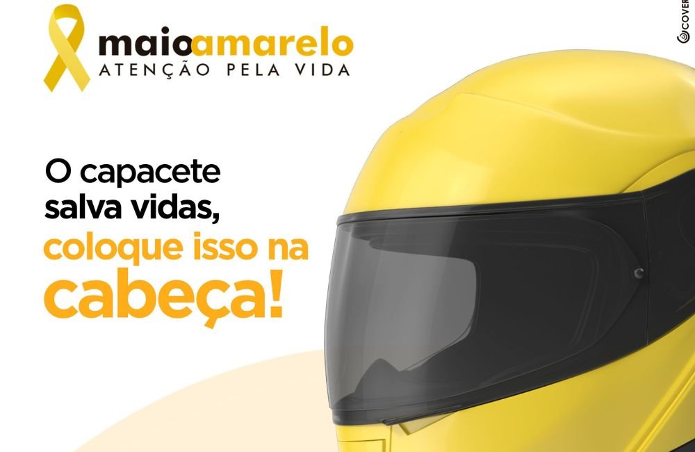 Maio Amarelo: A importância do uso correto do capacete