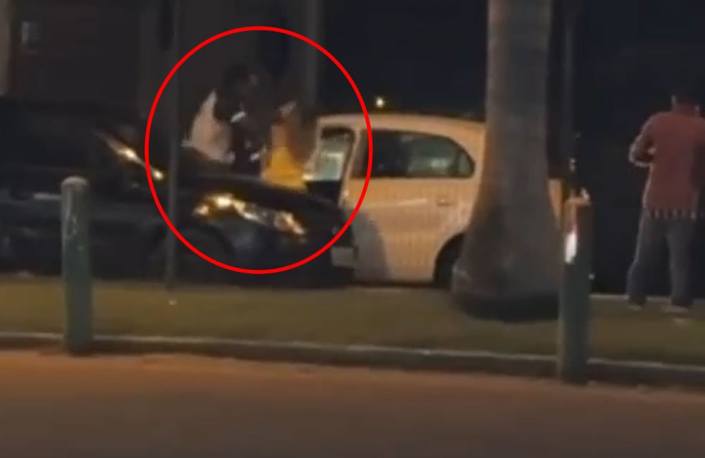 Mulher é agredida no meio da rua, em Jataí-GO; Vídeo