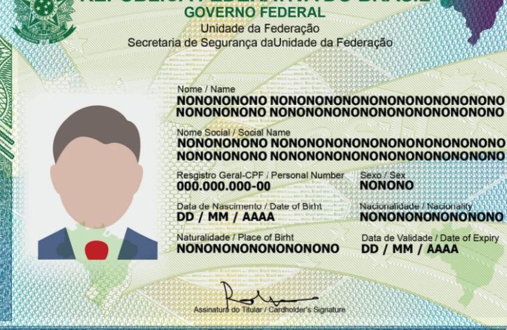 Nova carteira de identidade será emitida sem informação sobre sexo