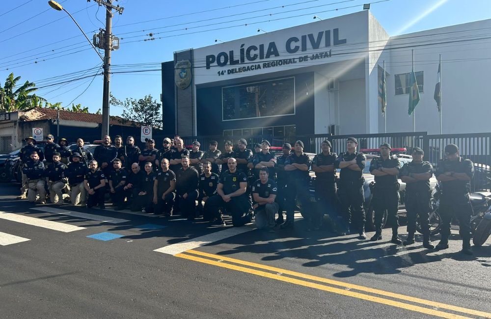 Operação ‘Jataí + Segura’ resulta na prisão de suspeitos de homicídios e descobre crimes adicionais na cidade