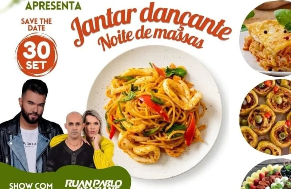 Jantar Dançante – Noite de Massas