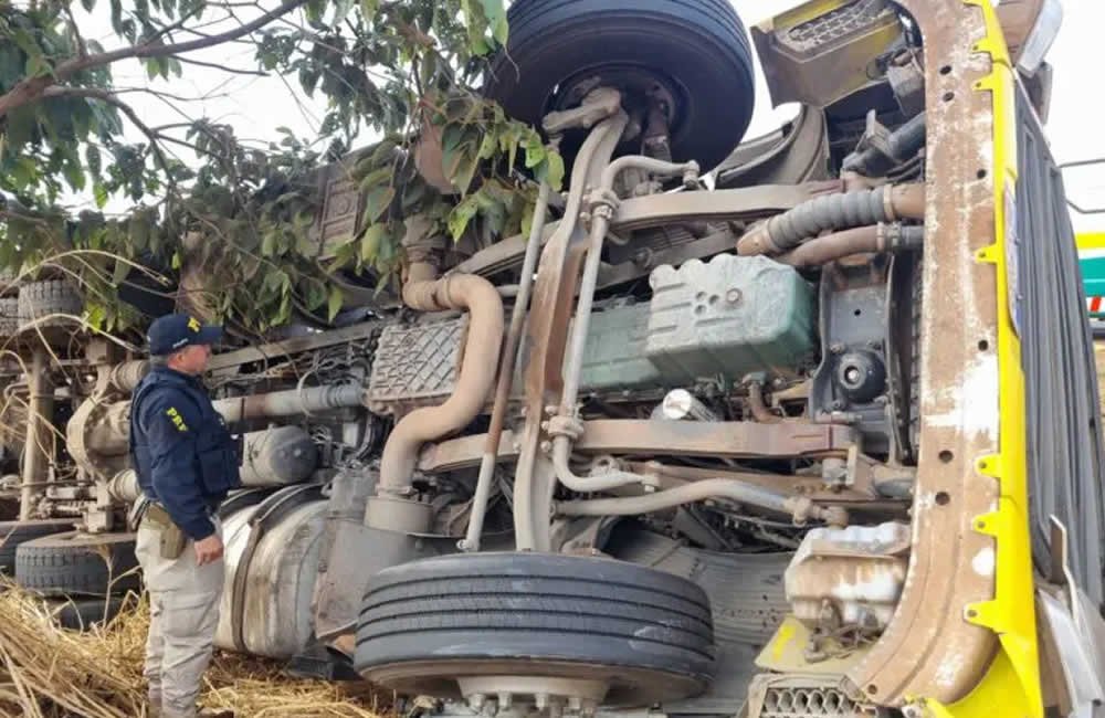 Tragédia e Infrações Marcam Final de Semana nas Rodovias Federais de Goiás