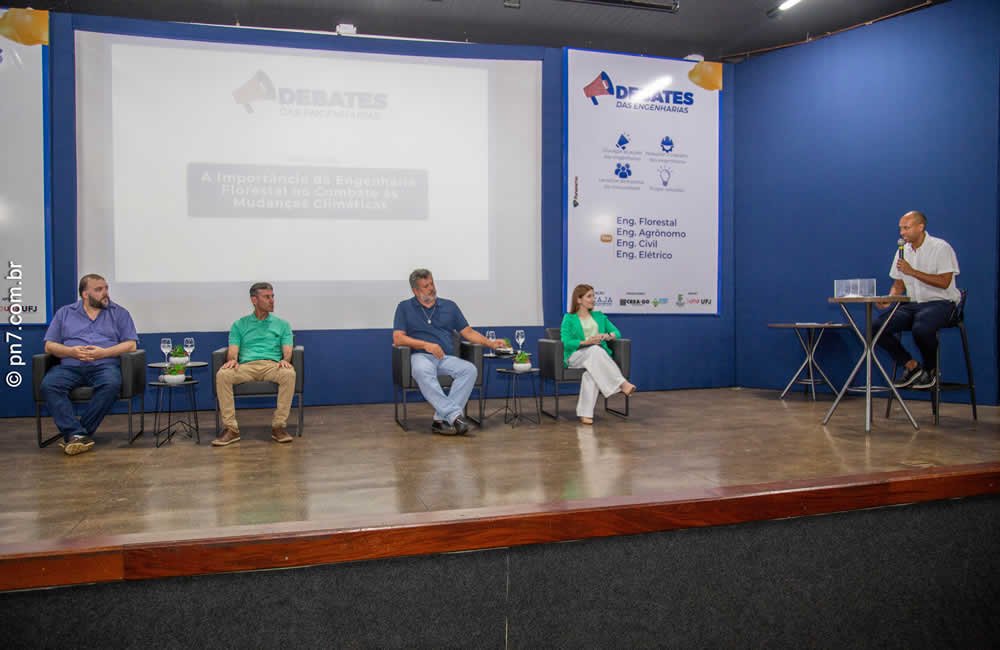 Cobertura Fotográfica do Debate das Engenharias, realizado pela AEAJA