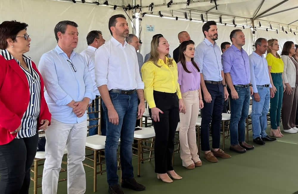 Ministro dos Transportes, Renan Filho, anuncia obras de recuperação no perímetro urbano de Jataí na BR-158 e promete voltar em 3 meses para inaugurar
