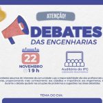 AGENDA Debates das Engenharias