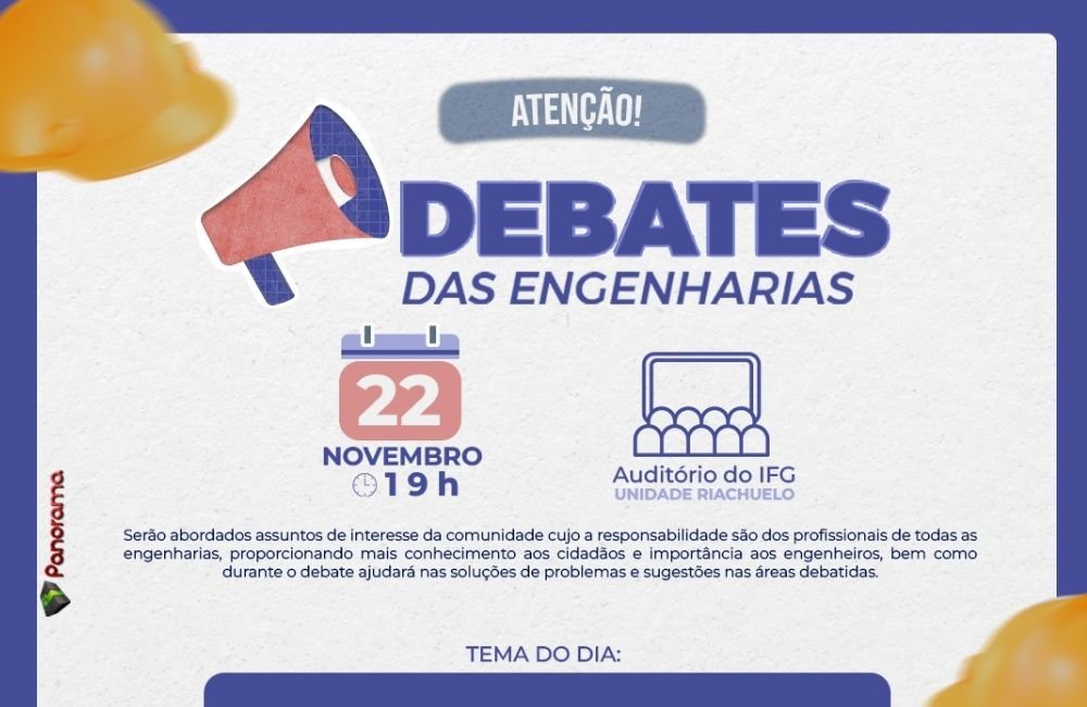 AGENDA: Debates das Engenharias