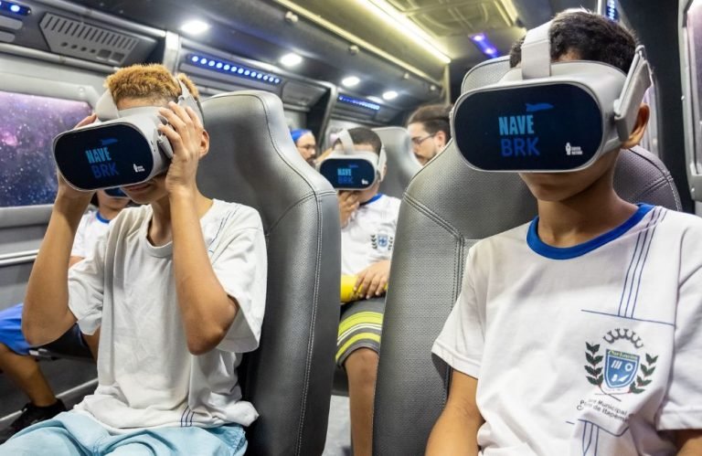 Aqua Nave da BRK traz para Jataí nave de realidade virtual que aborda sustentabilidade