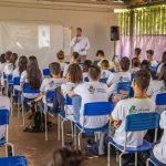 Encerramento do Bate-Papo das Engenharias no Colégio Estadual Alcântara de Carvalho em Jataí