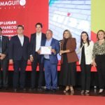 Vice-governador Daniel Vilela com prefeito de Aparecida, Vilmar Mariano. Cidade foi uma das premiadas pela Fundação Ulysses Guimarães