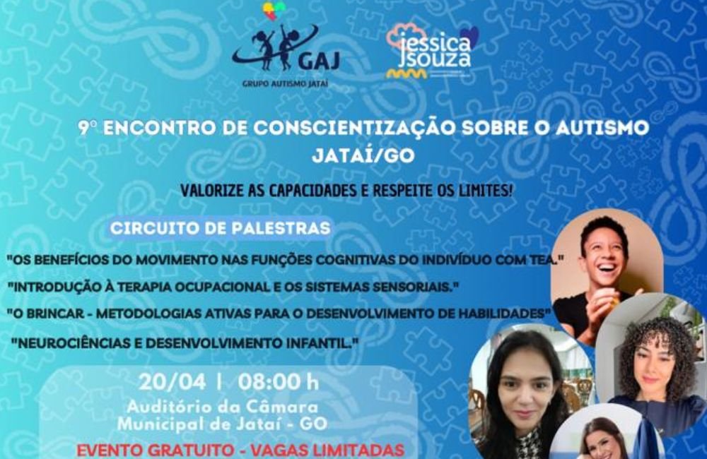 AGENDA: 9º Encontro de Conscientização do Autismo