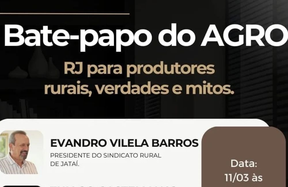 Bate-papo do AGRO: RJ para produtores rurais – verdades e mitos