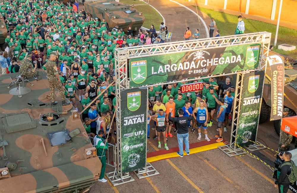 Cobertura Fotográfica da Concentração e Largada da 2ª Corrida da Infantaria – GALERIA 1 de 4
