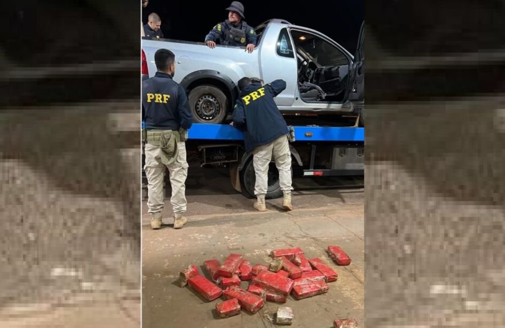 Paraguaio é preso em Jataí após chamar guincho para carro com maconha; entenda