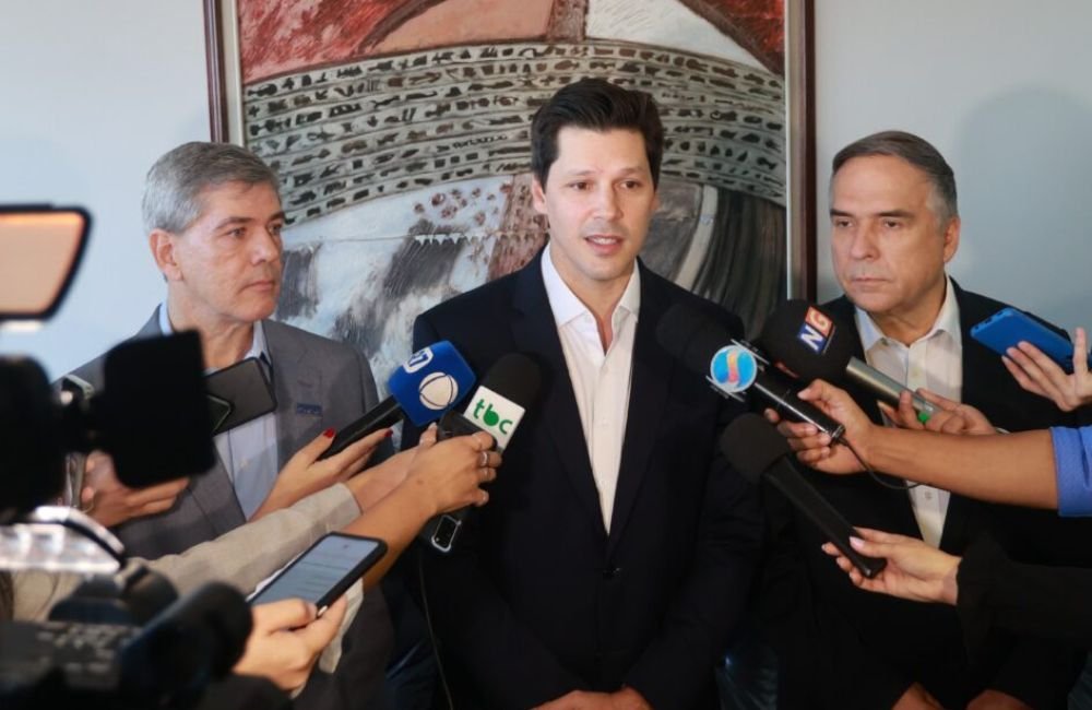 ELEIÇÕES 2024 | Daniel diz que Leandro Vilela pode ser candidato ou vice e Caiado quer avaliar pesquisas em Aparecida