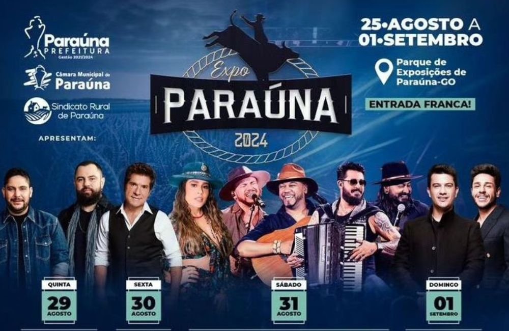 AGENDA: Expo Paraúna 2024