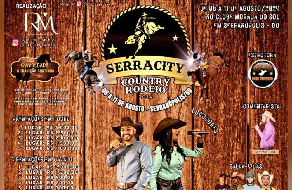 AGENDA: Serra City Country Rodeio