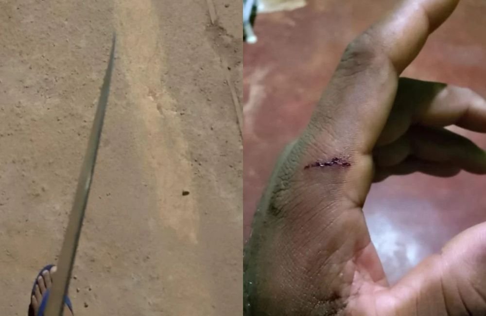 Jovem é golpeado com faca de 20 cm após cair em “emboscada” da ex-companheira