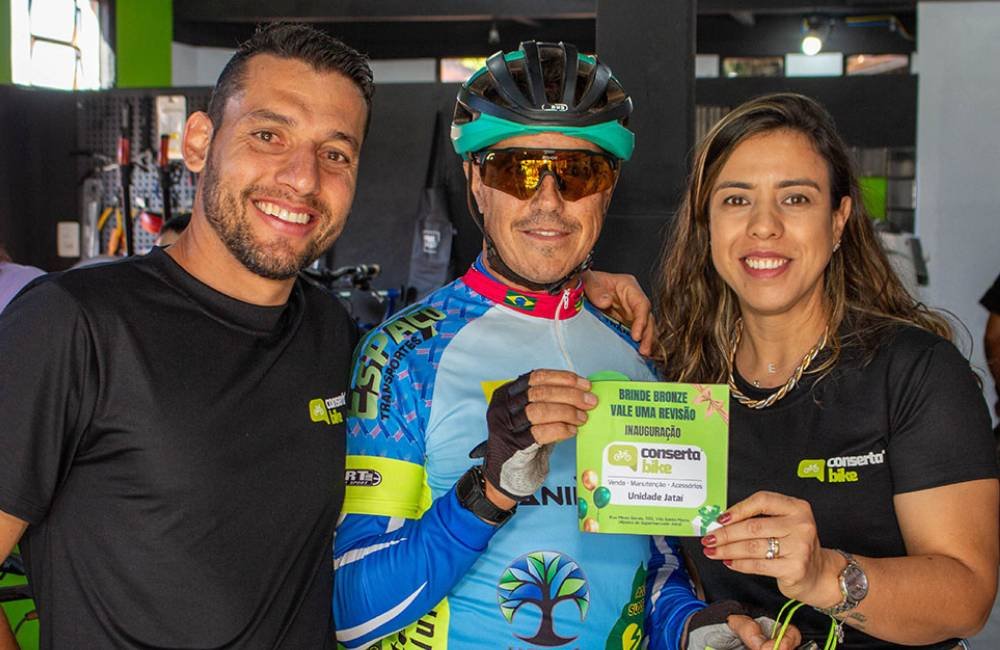 Galeria de Fotos: Inauguração da Conserta Bike em Jataí