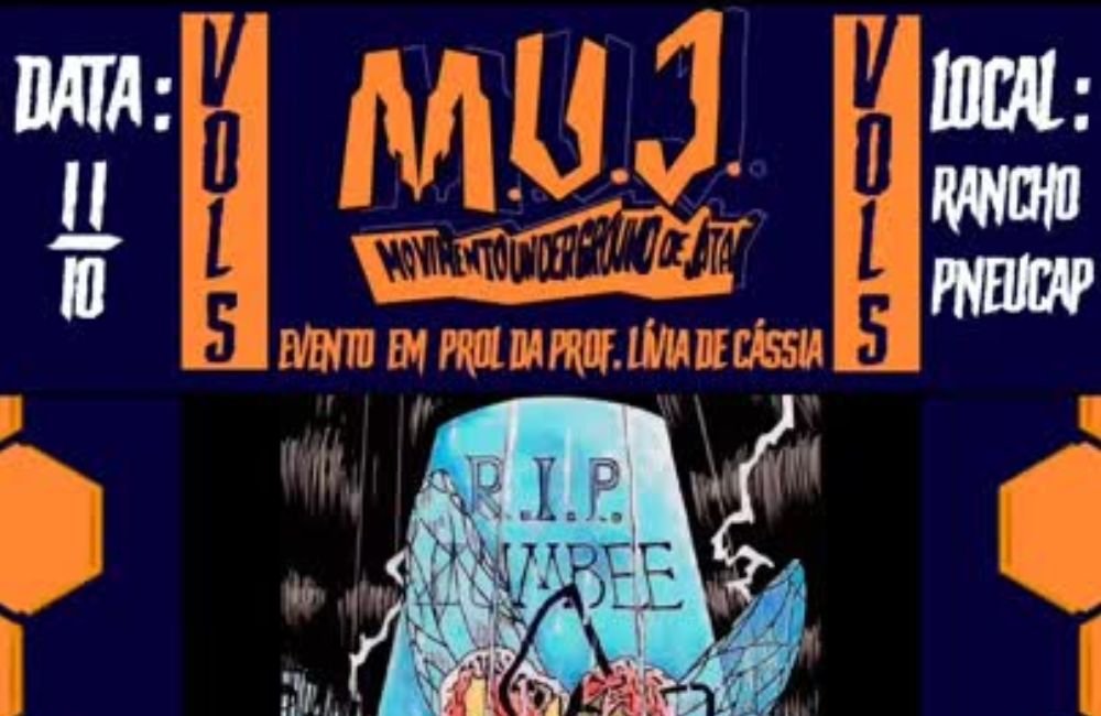 AGENDA: M.U.J 5 – Edição de Halloween