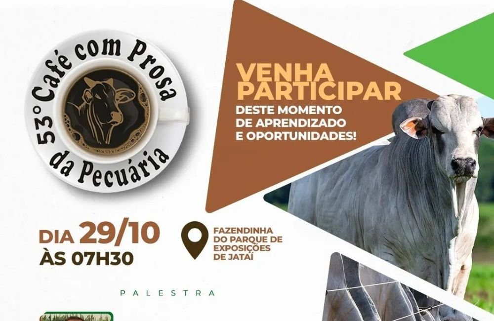 AGENDA: 53° Café com Prosa da Pecuária