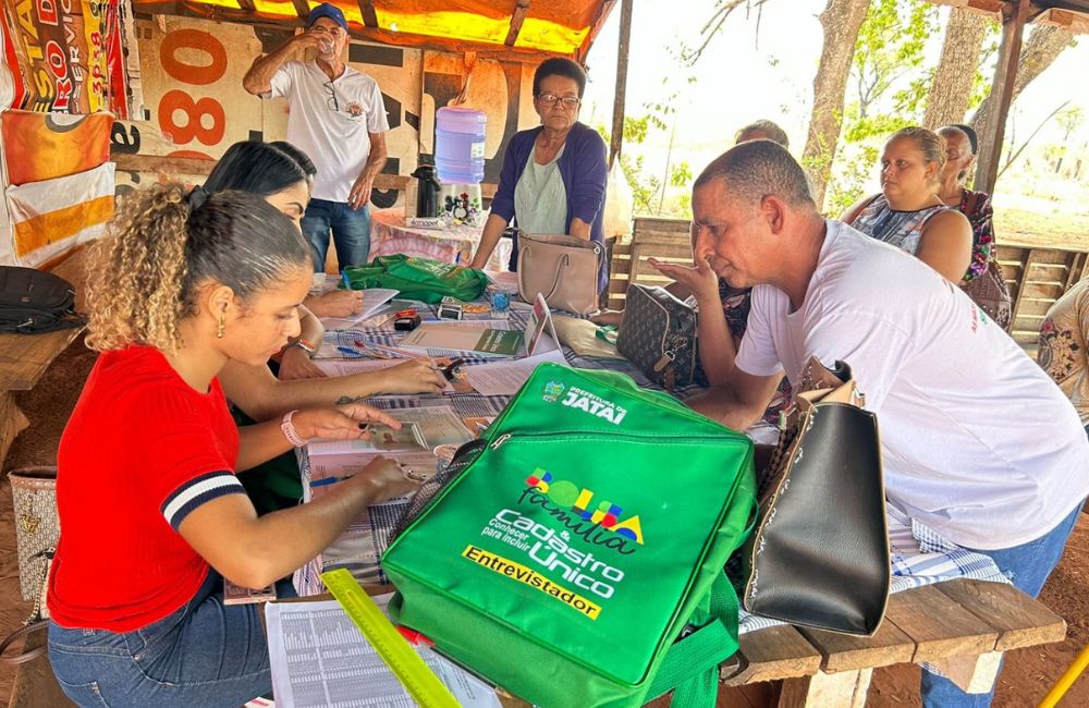 Equipes do Cadastro Único realiza mobilização na zona rural de Jataí