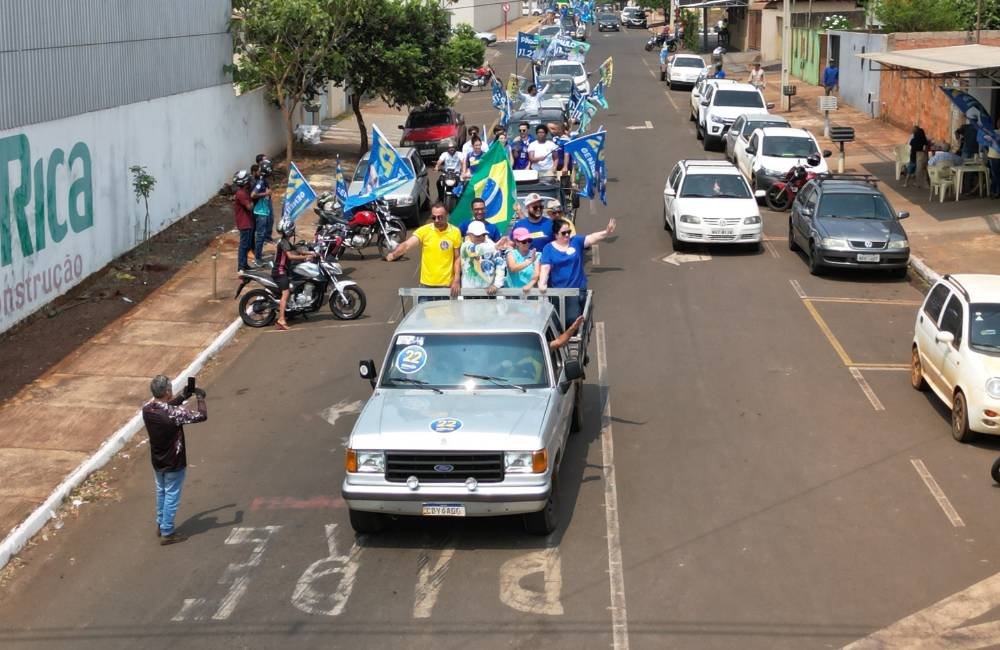 Geneilton Assis realiza carreata de encerramento da campanha em Jataí