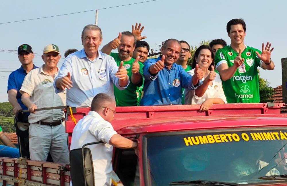 Humberto Machado encerra sua campanha com carreata em Jataí