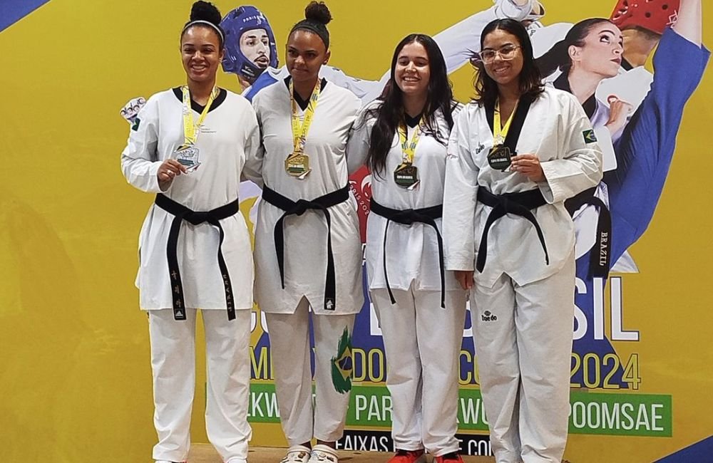 Atletas de Jataí Celebram Conquista na Copa do Brasil de Taekwondo 2024
