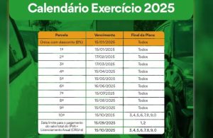 IPVA 2025 Goiás terá desconto de 8% para pagamento da parcela única; veja calendário