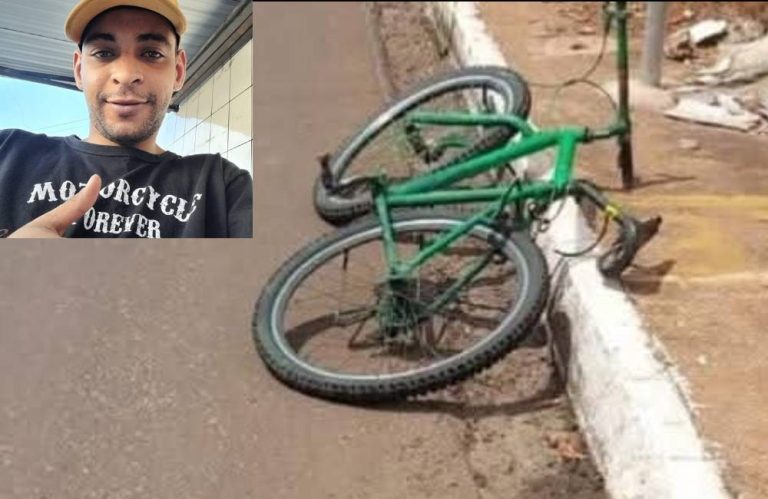 Jovem morre após atropelamento enquanto andava de bicicleta em Jataí