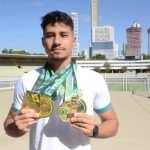 Bolsista do Pró-Atleta, Yan Cleuber conquistou o Campeonato Pan-Americano de Taekwondo Poomsae e disputou o Campeonato Mundial, em Hong Kong (Foto: Mantovani Fernandes/Seel)