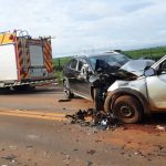 Grave acidente na GO-060 deixa duas vítimas fatais e três pessoas feridas