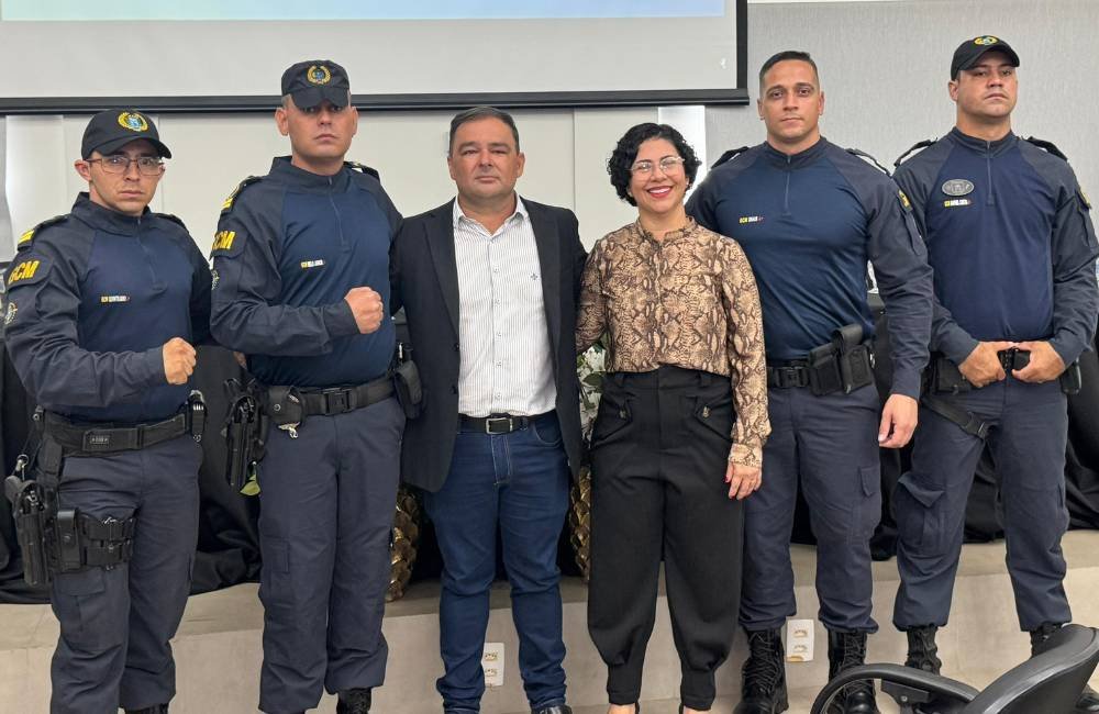 VÍDEO | Guarda Civil Municipal de Jataí passa por troca de comando em solenidade na CDL