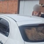 Guarda Municipal de Jataí resgata bebê preso em carro sob o sol