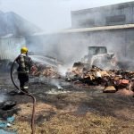 Incêndio de Grandes Proporções Mobiliza Corpo de Bombeiros